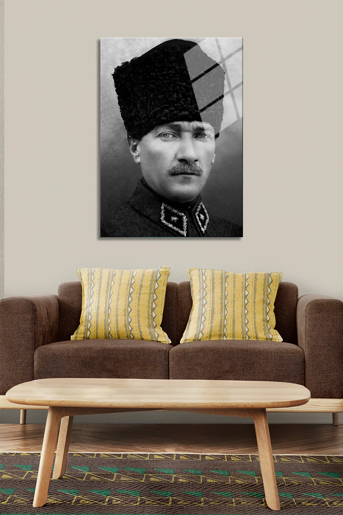 Dikdörtgen Cam Tablo